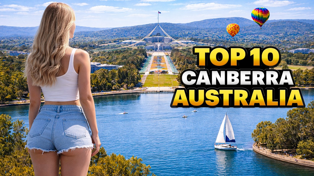 Travel Canberra, Australia 🇦🇺 | Must See Places, Street Food & Top Things to Do