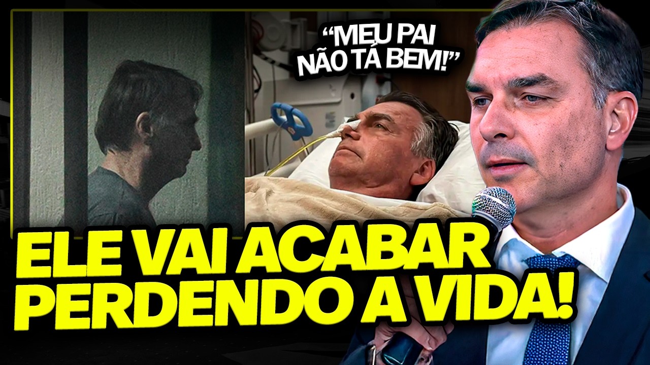 URGENTE! FLÁVIO BOLSONARO DESABAFA E EXPÕE A VERDADE SOBRE A SAÚDE DE BOLSONARO