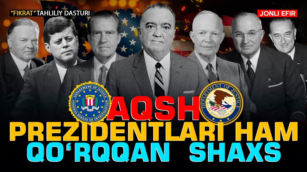 🔴AQSh prezidentlari ham qo‘rqqan shaxs #fikratuz
