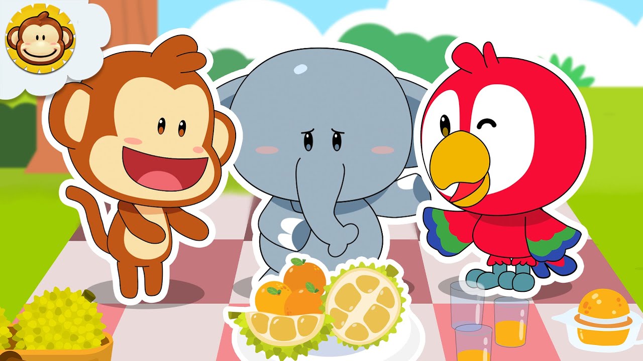 Good Friends (Let's Go Picnic) | Learning English with Baba Lili Tata #nurseryrhymes #cartoon