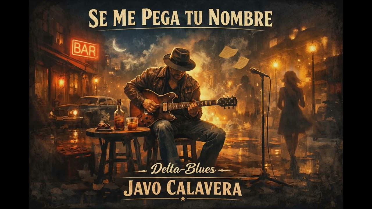 Se Me Pega Tu Nombre - Javo Calavera 💀💀💀 Delta-Blues 