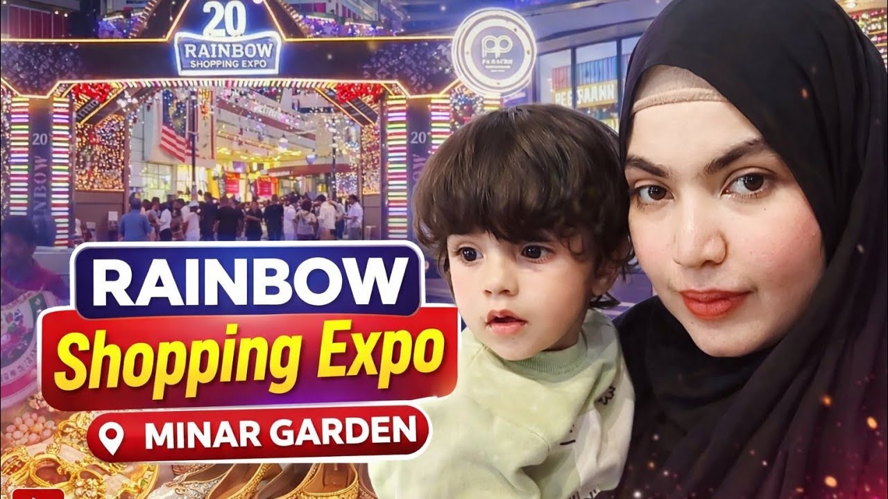 Rainbow Shopping Expo at Minar Garden ✨ Ramzan Shopping Haul | Latest Dresses, Jewellery 
