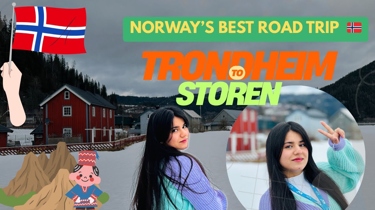 Road Trip from Trondheim to St&oslash;ren 🇳🇴 | 45 Minutes of Scenic Norway 🚙✨