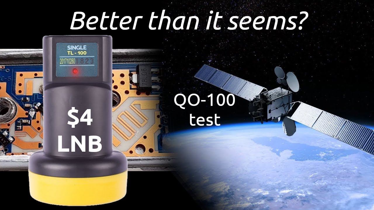 $4 Ku-band LNB teardown & test (Tesla TL-100)