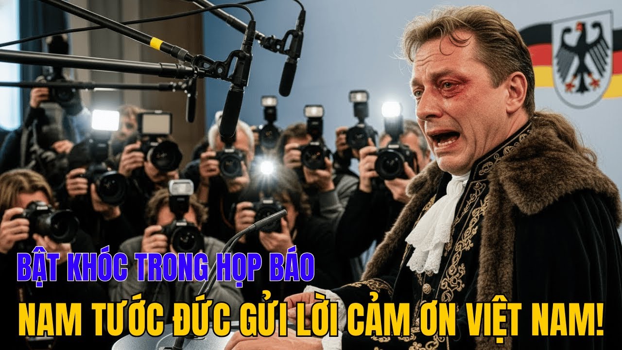 ĐỨC CHOÁNG VÁNG: GIA TỘC SCHNEIDER CÔNG KHAI TÁN DƯƠNG VIỆT NAM TRONG HỌP BÁO LỊCH SỬ