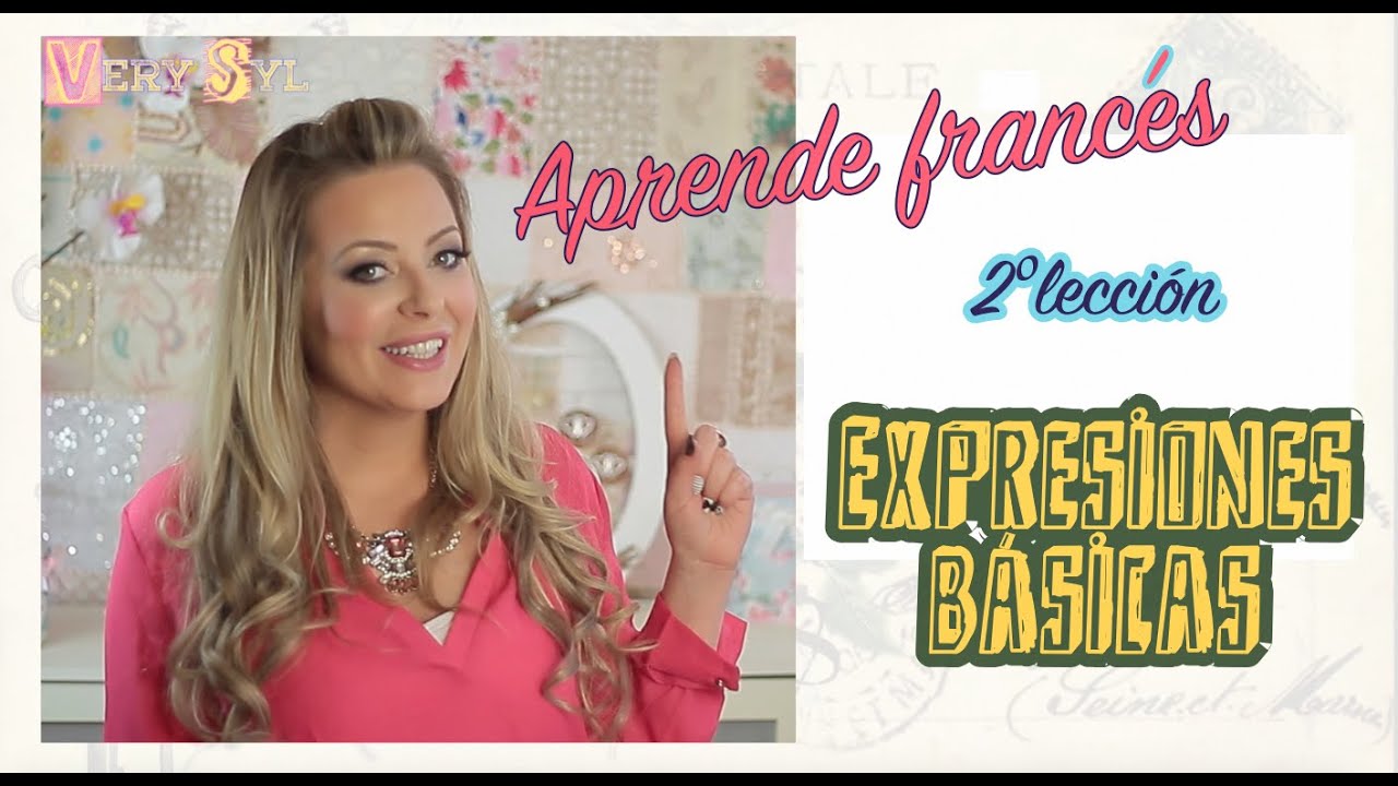 Aprende FRANCÉS fácil y rápido💙 EXPRESIONES BÁSICAS