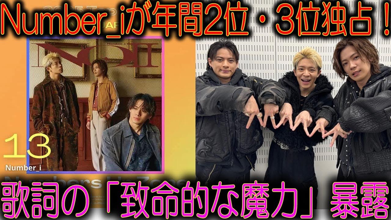 【平野紫耀】Number_iの「LOOP」年間2位、「Numbers Ur Zone」年間3位独占達成の裏側に隠された歌詞の致命的な魔力とは何か、Genius 2025徹底解析で明らかに