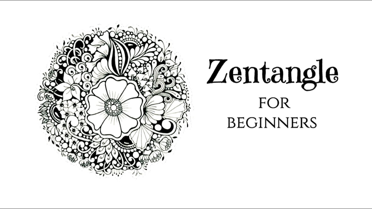 Zentangle patterns for beginners  🌸  Drawing idea for beginners 🌸 Zenart