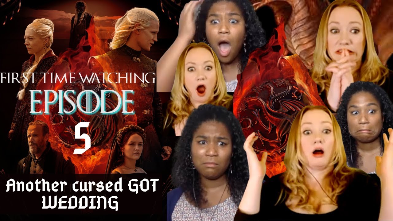 WE'RE SHOOK!!! First Time Watching S1,E5 of House of the Dragon!!!