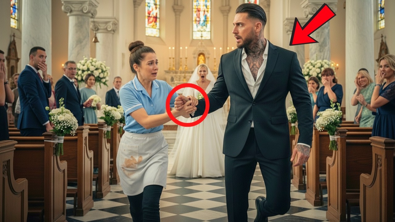 Mafia Boss Shocked When a Waitress Pulls Him Out of His Wedding — What Happened Next Is Wild