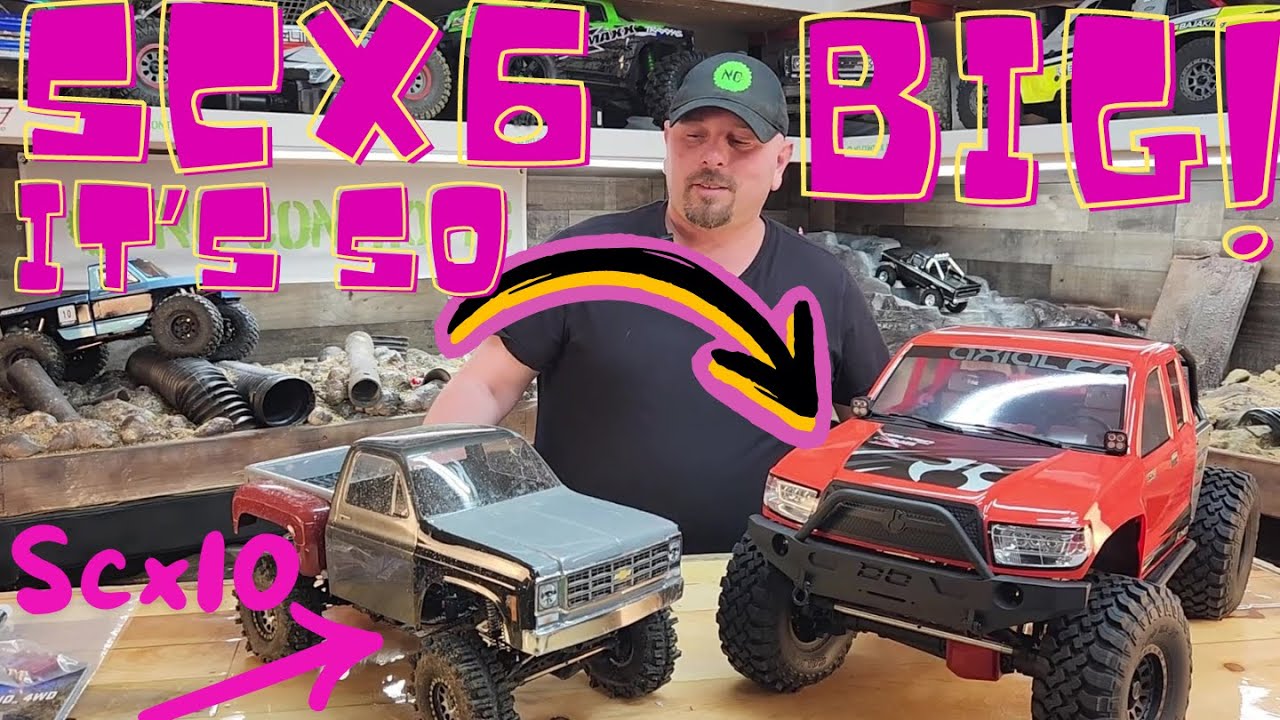 Axial SCX6 this Monster 1/6 Sized RC Crawler its Big but how does it perform? Honest Review time