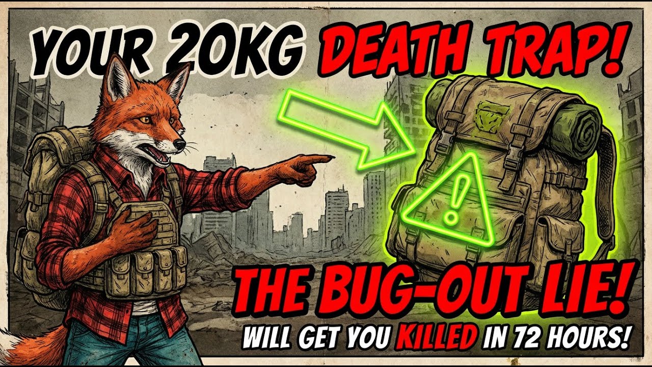 Your Bug-Out Bag is a Death Trap &mdash; The 20kg Mistake 99% of Preppers Make