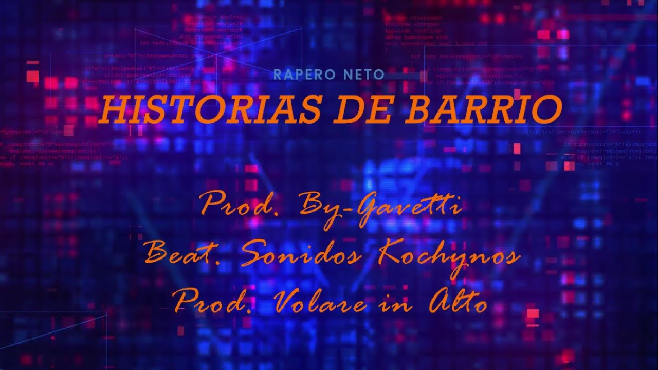 RAPERO NETO - HISTORIAS DE BARRIO (VIDEO OFICIAL).
