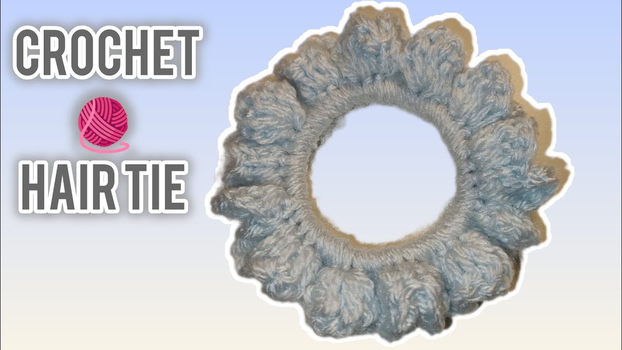 How to Crochet  Hair Tie | Easy Pattern for Beginners| 