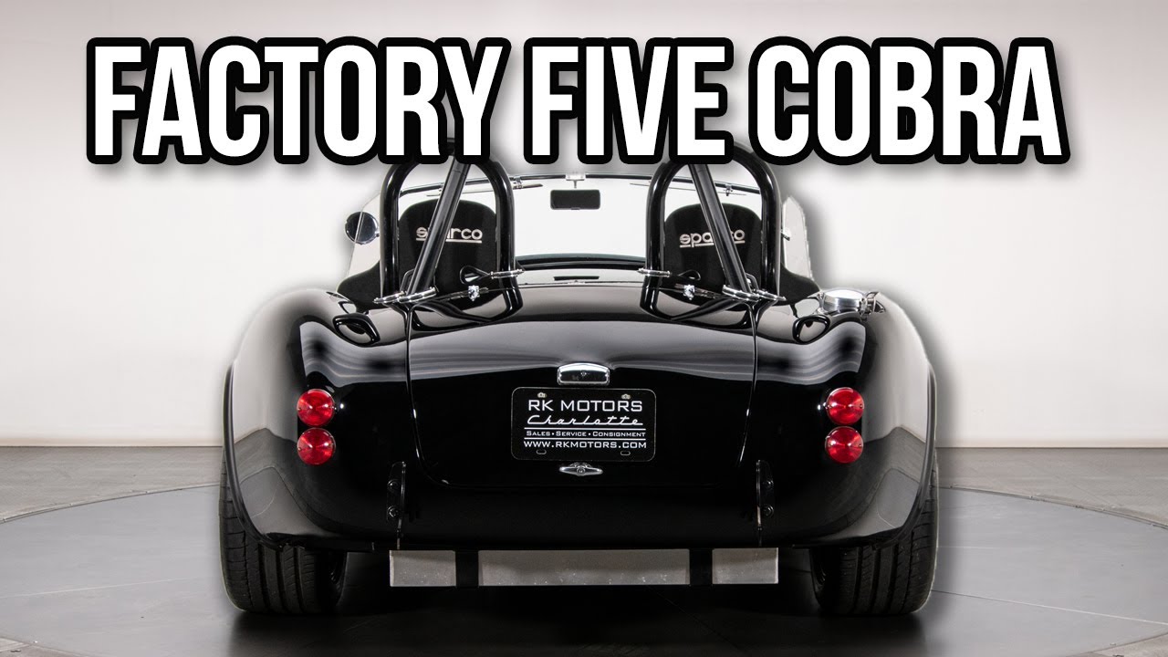 1965 Factory Five Cobra Roadster 4.6L Ford V8 Tremec 5-speed  -  SOLD  -  137384