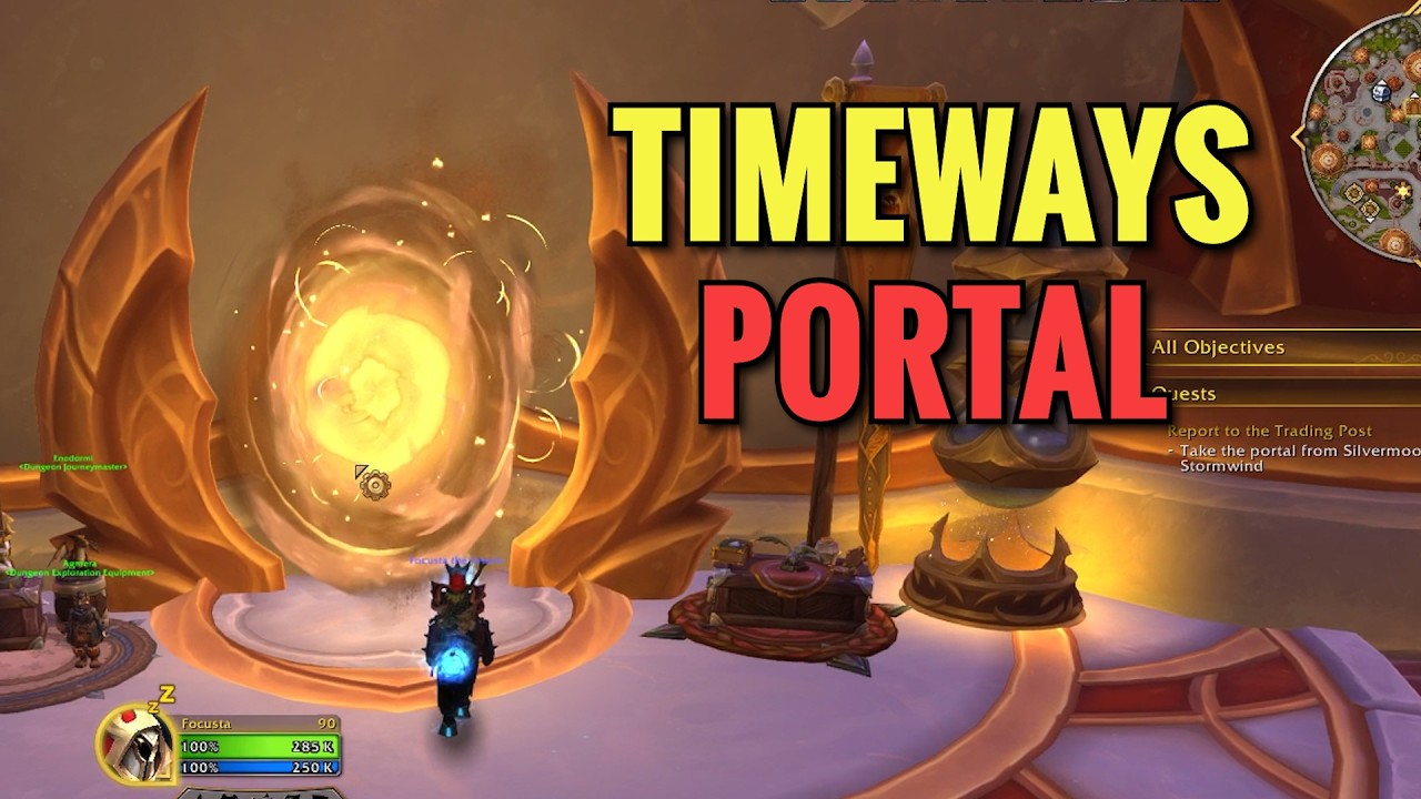 Timeways Portal Location In Silvermoon City (WoW Midnight)