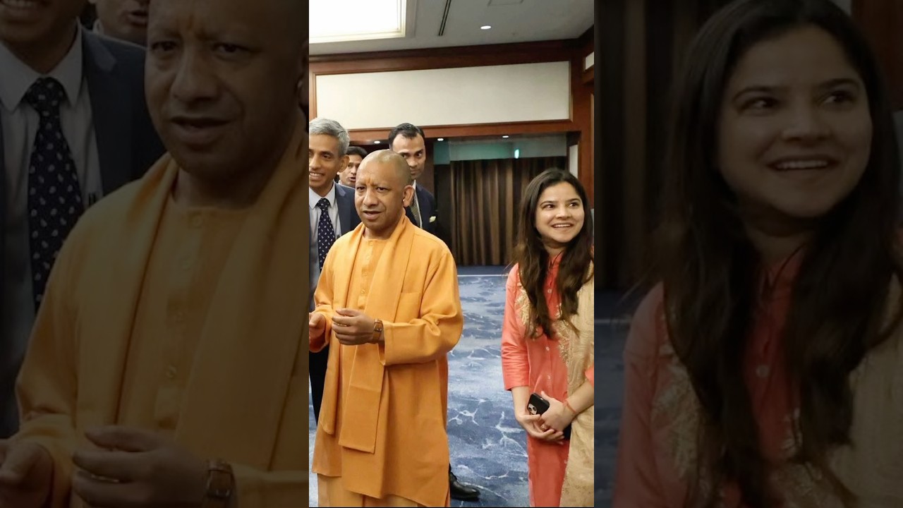 Uttar Pradesh CM Yogi ji&rsquo;s visit to Japan. Was great to neer him and hear about development in UP
