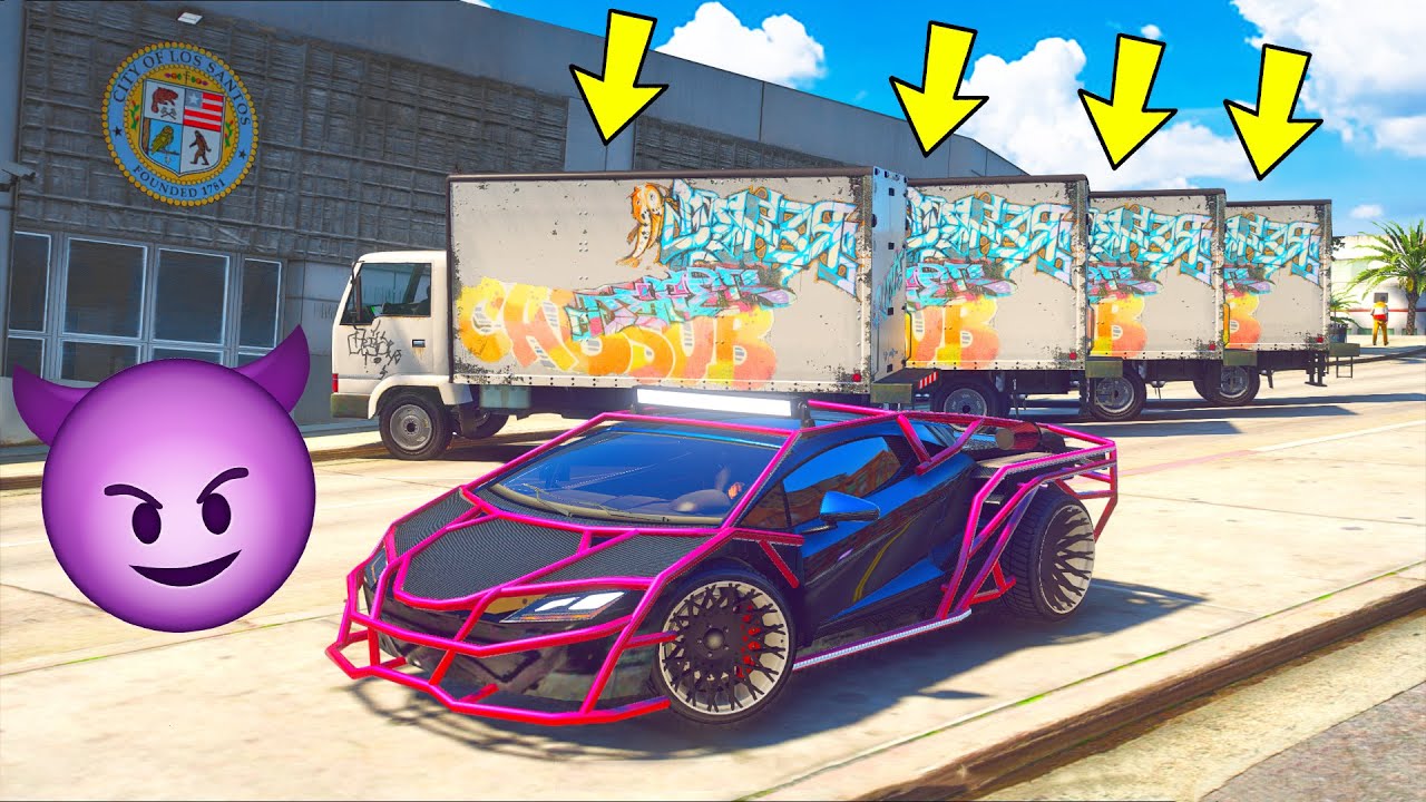 I replaced ALL police cars with these and did THIS in GTA 5!!