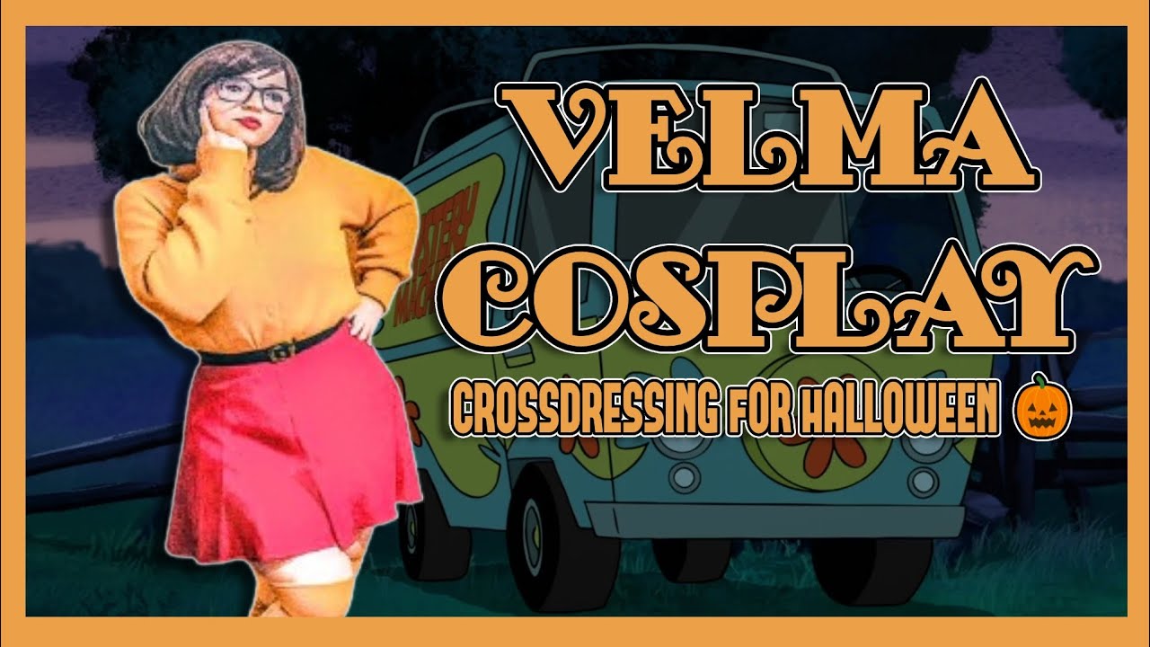 Crossdressing Cosplay: Velma Halloween Costume 🎃🧡 (Crossdressing For Halloween!)