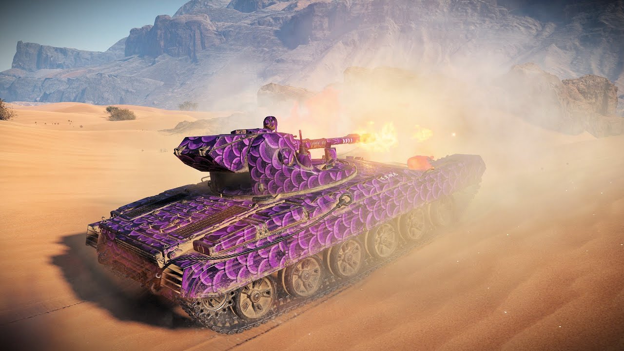 Tesak: Засада в Песках - World of Tanks