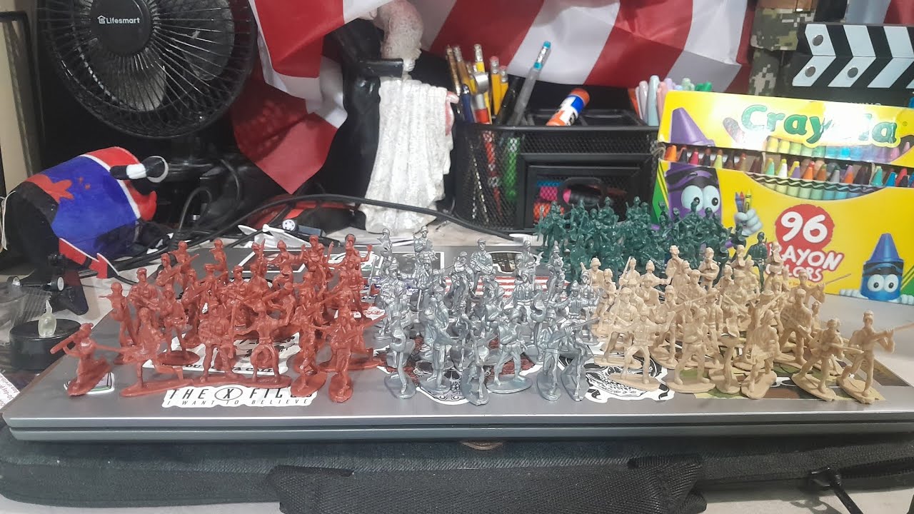 Mixed Army Lot Review: Airfix, 2 inch & 3D Printed Army Men!!!