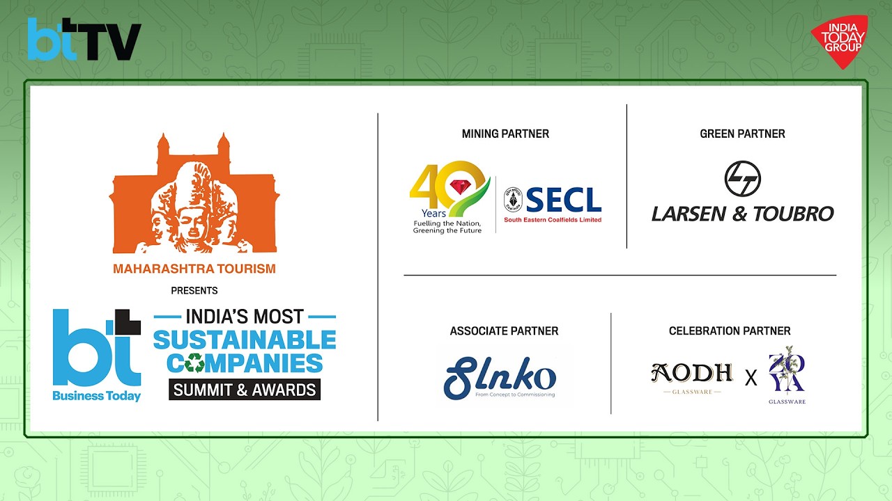 BT India&rsquo;s Most Sustainable Companies 2026 &ndash; Summit & Awards | Driving India's Green Growth Agenda