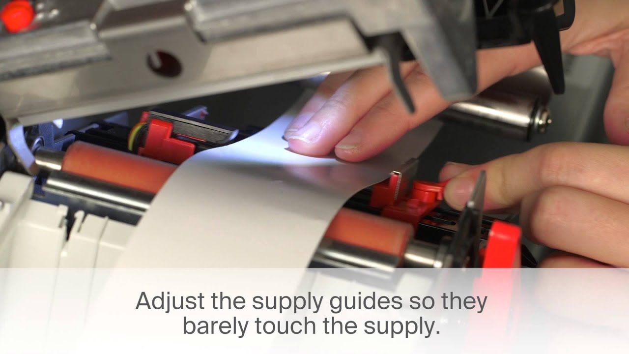 Avery Dennison Tabletop Printer 1 (ADTP1) Digital Operator's Manual: Loading Rolled Supply