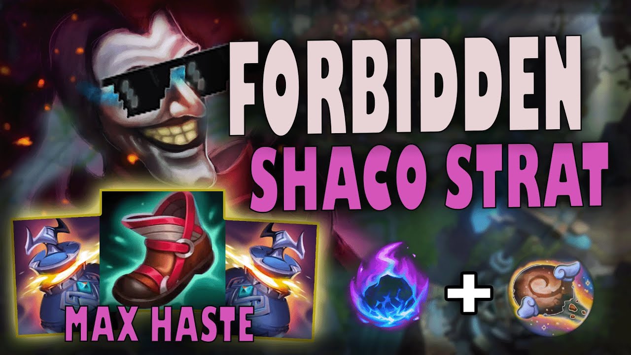 THIS AP SHACO SUPPORT MAKES THE ENEMY LOSE THEIR MIND (OVER 80% ABILITY HASTE = INFINITE JUKES)