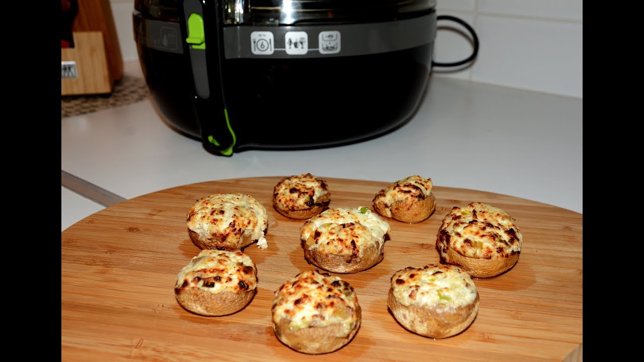 Tefal Actifry 2 in 1 Stuffed Mushrooms