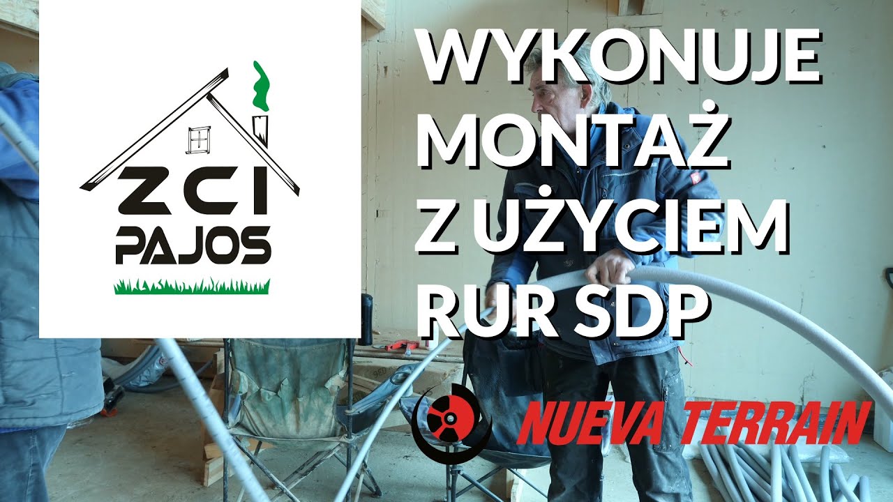 ZCI PAJOS Wykonuje Montaż z Użyciem Rur SDP - część druga