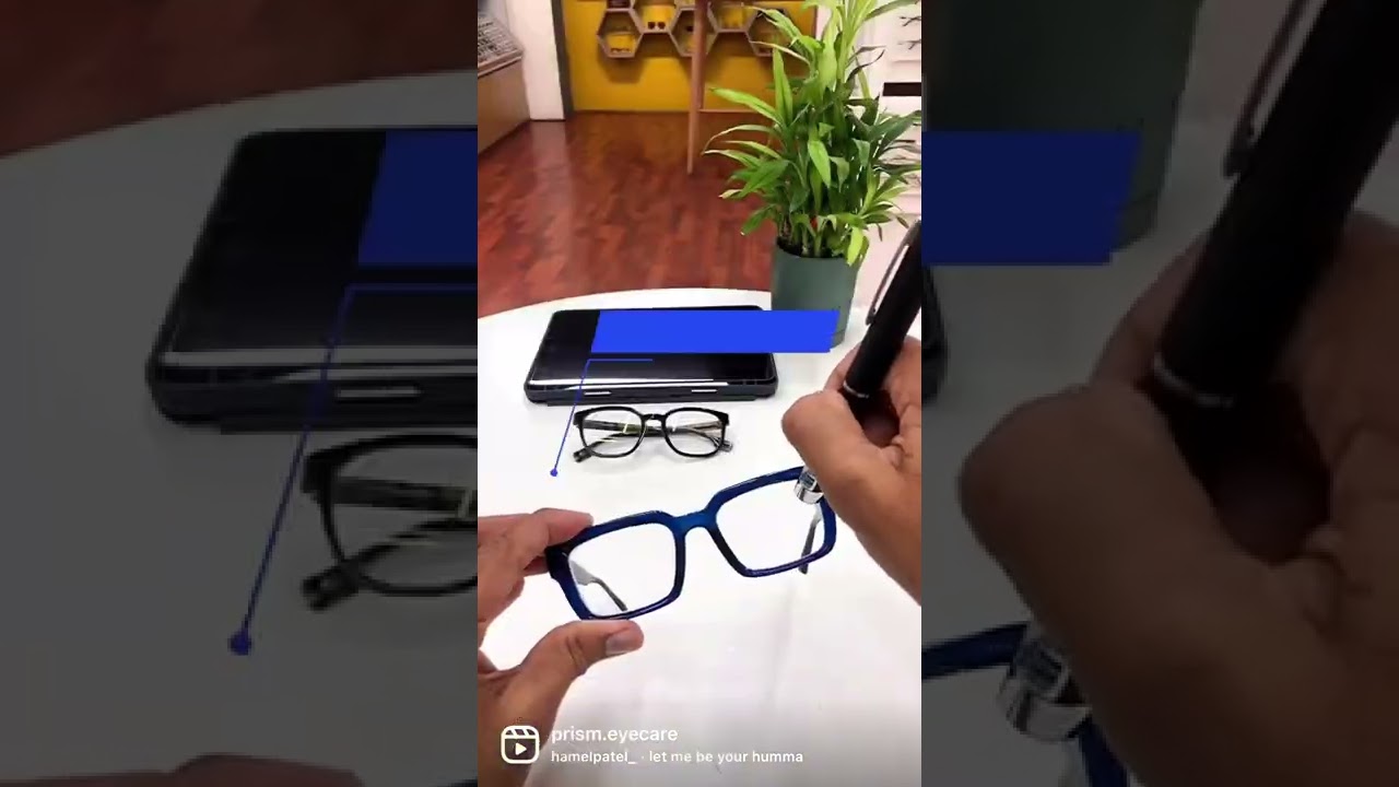 Computer glasses blue protect lenses #digitallens #computerglasses #bluecutlens #eyestrain