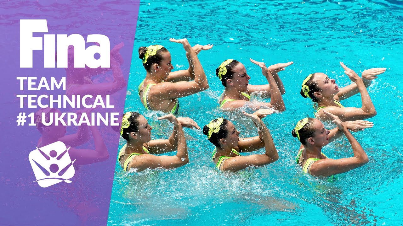 #1 Ukraine | Synchronized Swimming | Team Technical | Olympic Games Qualification (Rio de Janeiro)