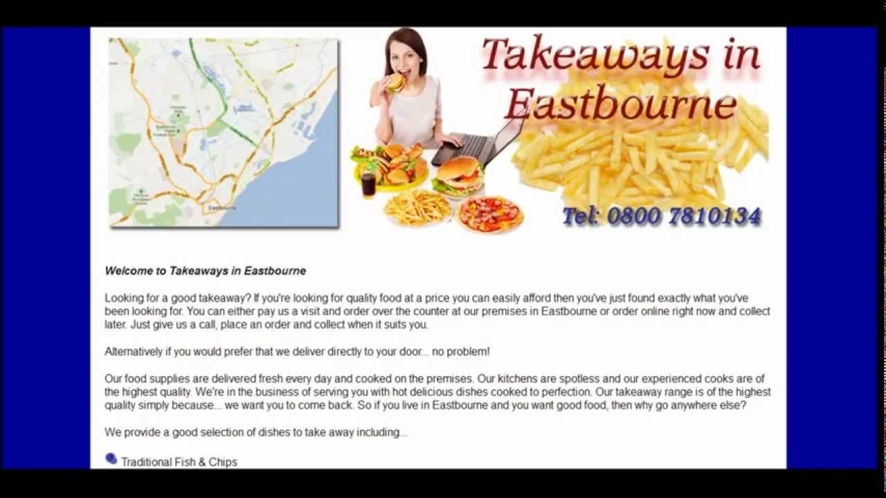 Takeaways In Eastbourne, East Sussex - Take Away Food