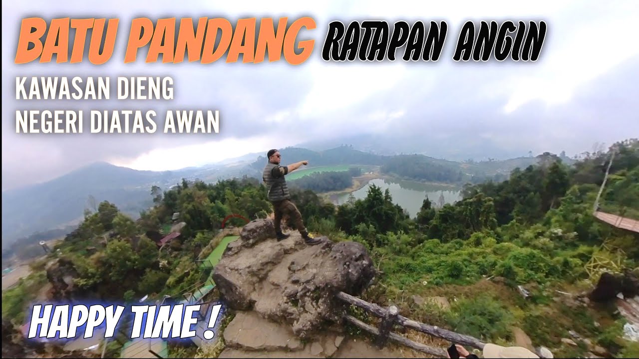 Indahnya Telaga Warna Dari Batu Pandangan Ratapan Angin Dieng #wisatadieng #gastipistipis #motovlog