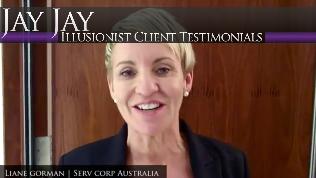 Jay Jay Illusionist Client Testimonials