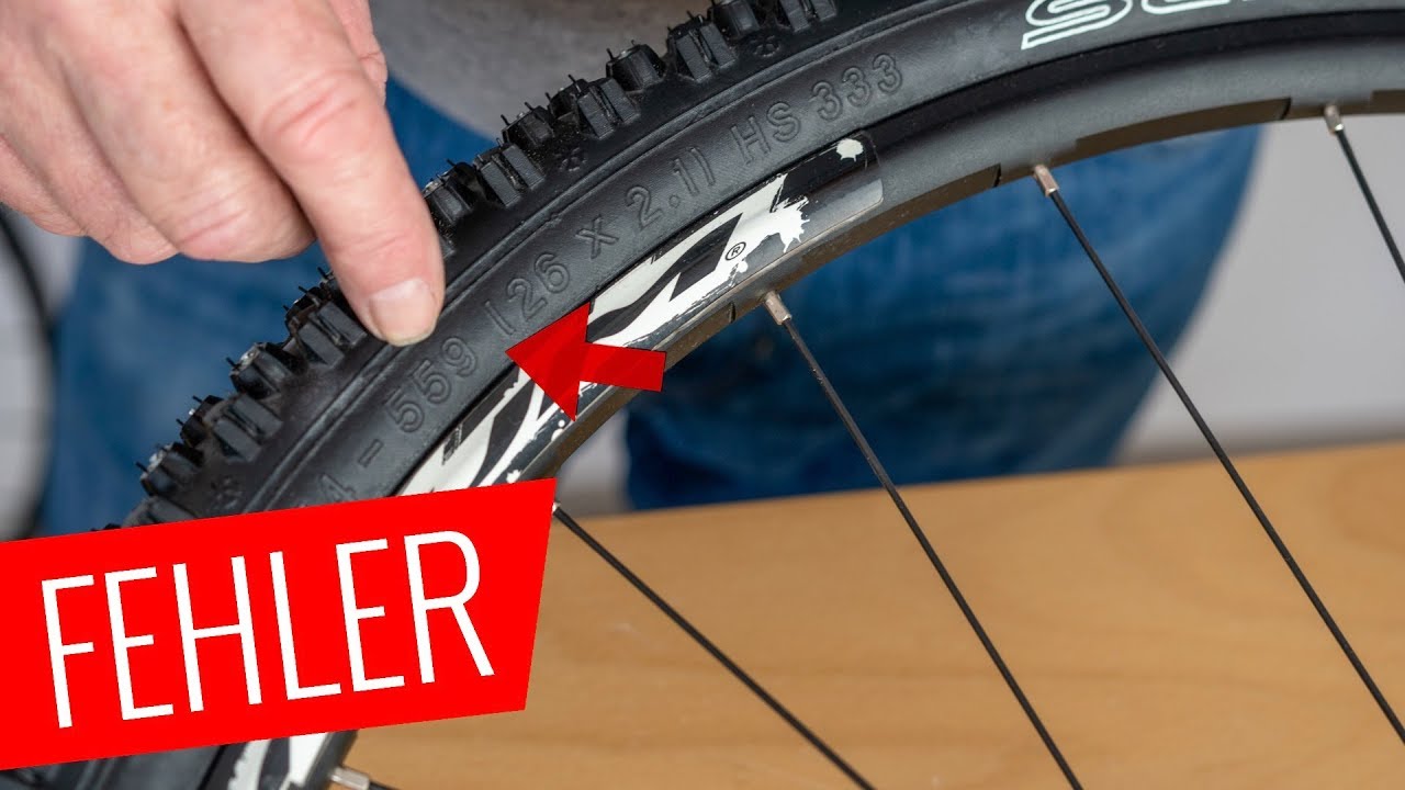 Größte Fehler bei der Schlauch/Reifen Montage - Fahrrad.org