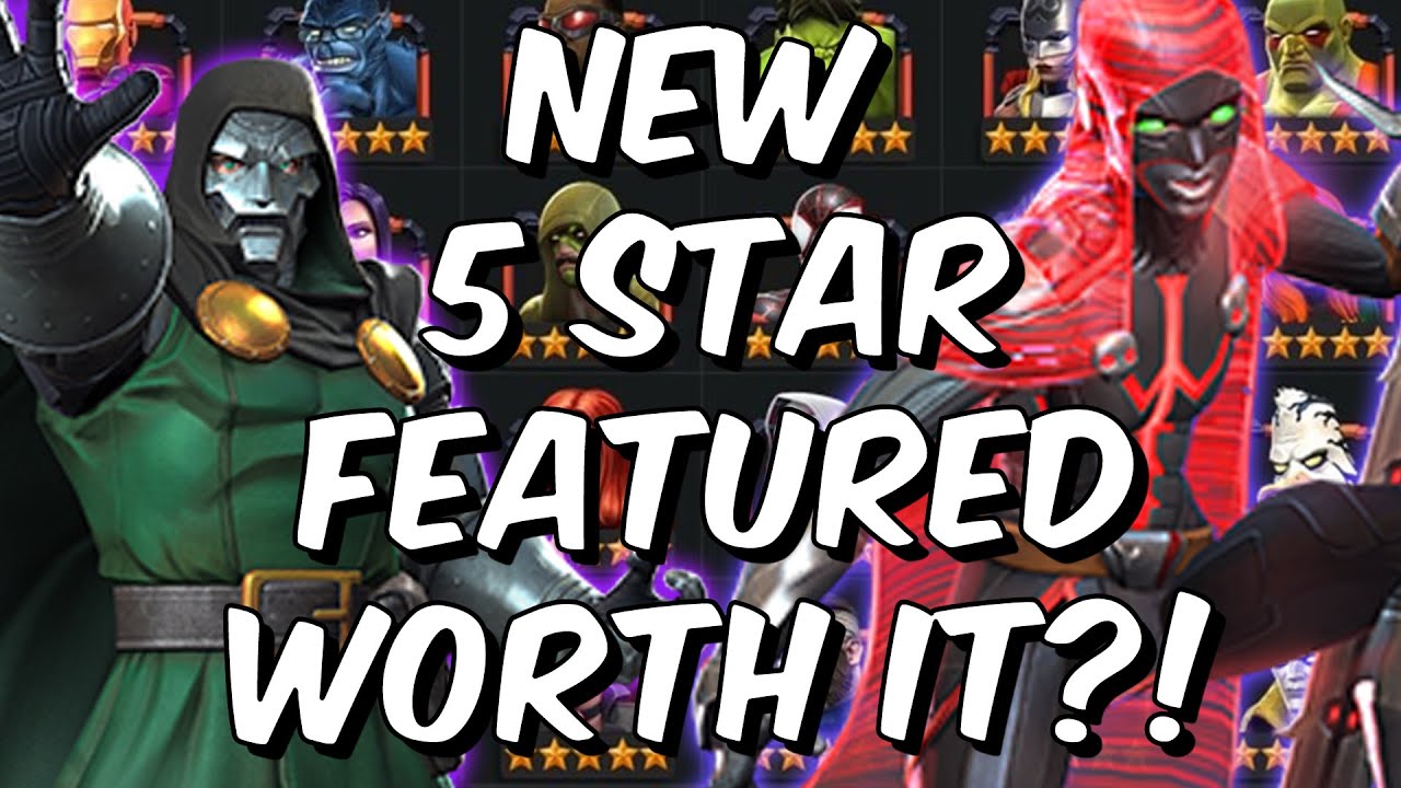 New 5 Star Featured Crystal Worth It? - Basic VS Featured Comparison - Marvel Contest of Champions