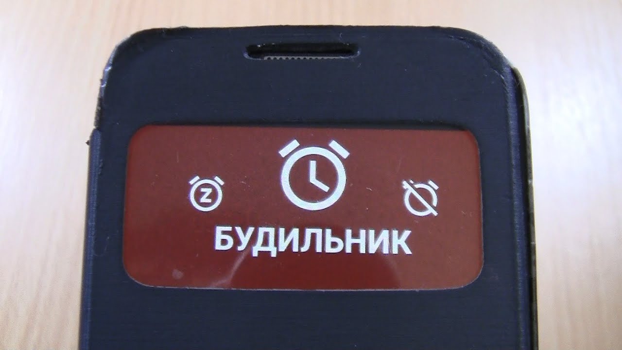 Alarm Clock Sound & Vibration  Samsung Galaxy S4 mini with ANDROID 11  with flip S View cover case
