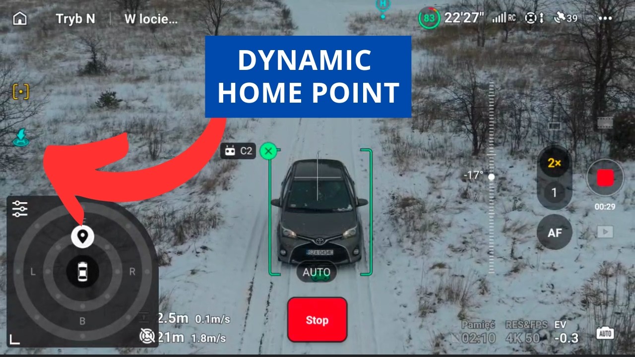 Dynamic Home Point - testy dla Air 3S, Mini 4 Pro i Mini 5 Pro