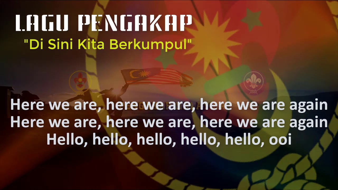 LAGU PENGAKAP LIRIK - DI SINI KITA BERKUMPUL