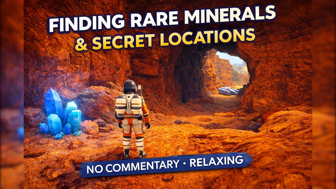 The Planet Crafter | Rare Minerals Hunt & Secret Places | No Commentary