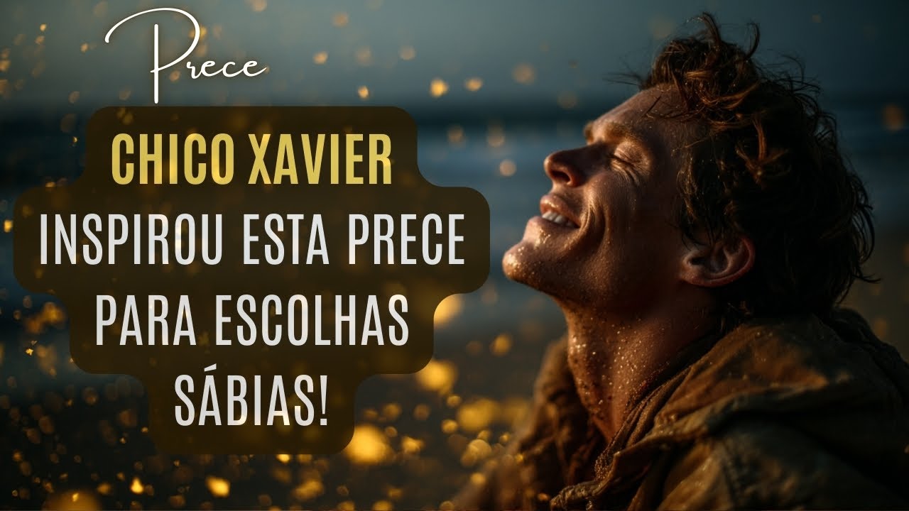 Prece Inspirada em Chico Xavier para Ajudar em Decis&otilde;es Importantes. Prece Esp&iacute;rita