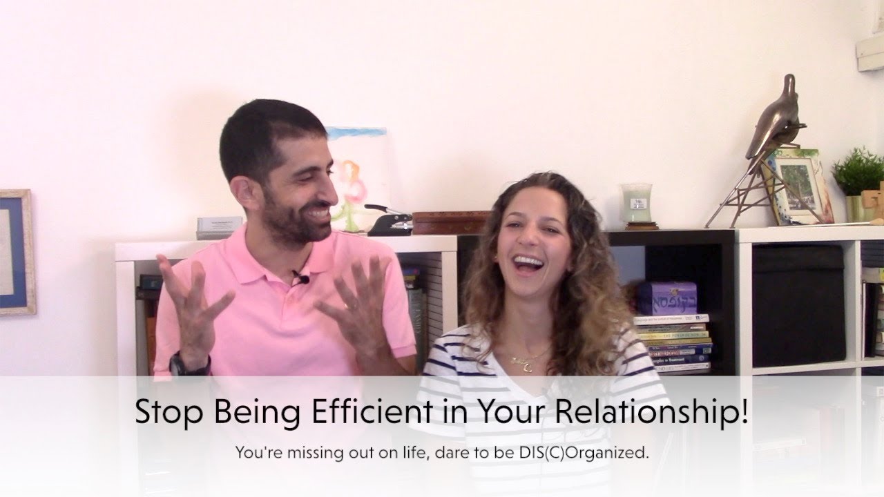 Stop Being Efficient (E-FISH-NET) in Your Relationships!