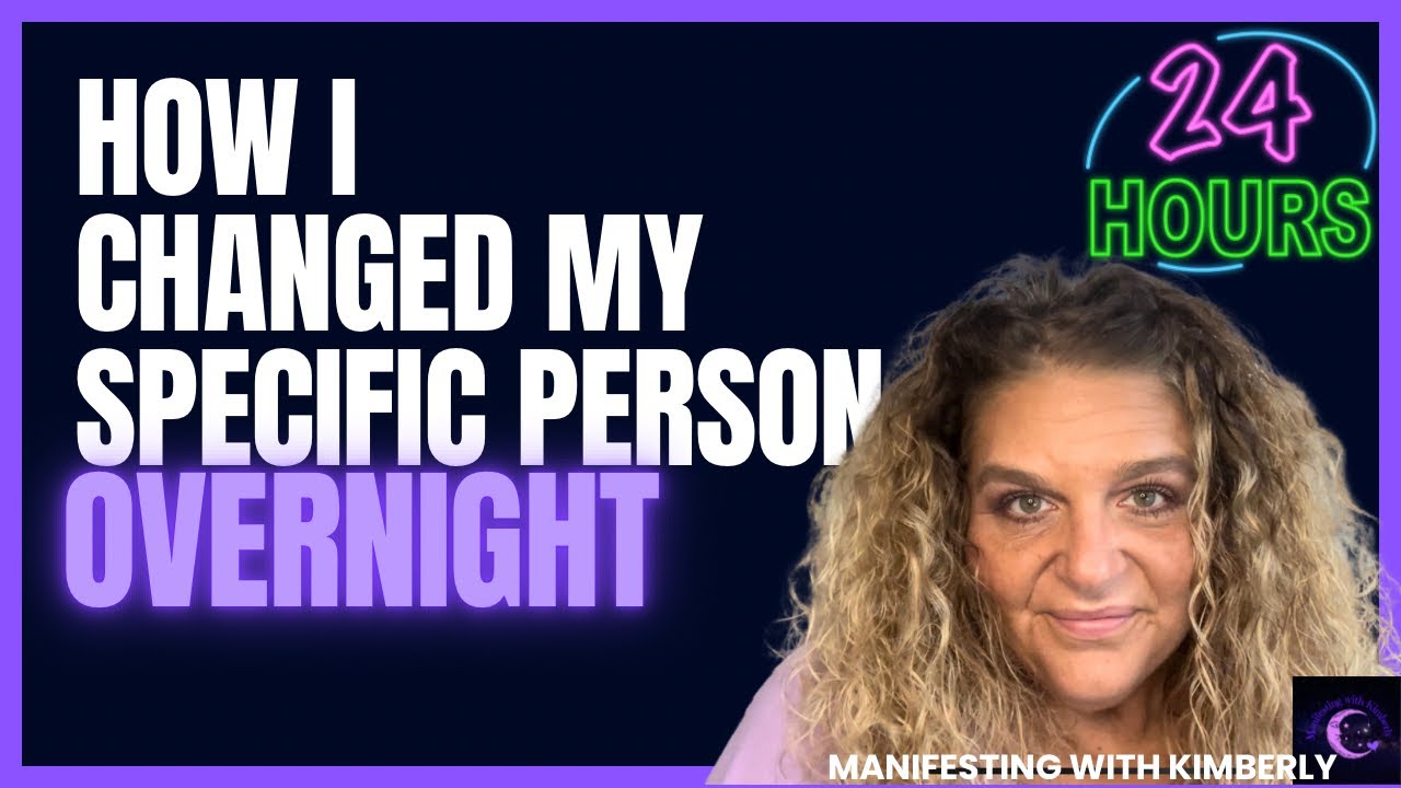 CHANGE SP OVER NIGHT - HOW I DID IT!!! | Manifesting with Kimberly | Neville Goddard