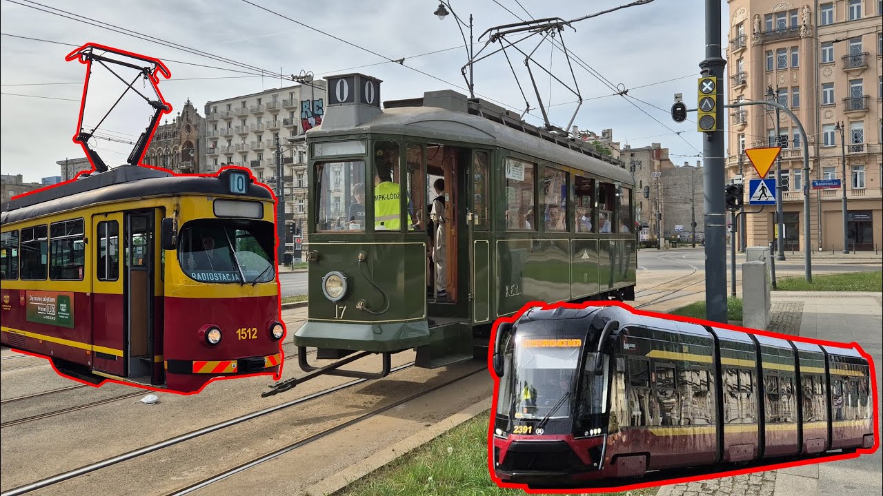 TRAMWAJE I AUTOBUSY MPK ŁÓDZ 2024