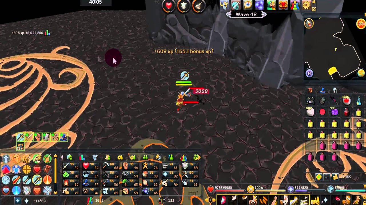 FULL FIGHT CAVES GUIDE      MELEE/MAGE/RANGE