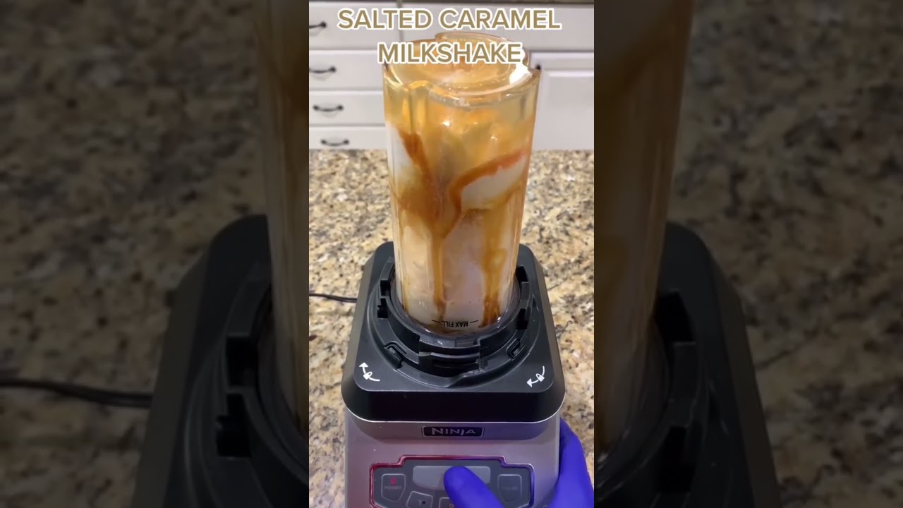 SALTED CARAMEL MILKSHAKE 