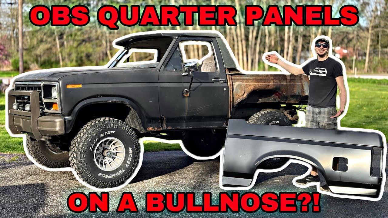 Installing New QUARTER PANELS on my Bullnose Bronco!
