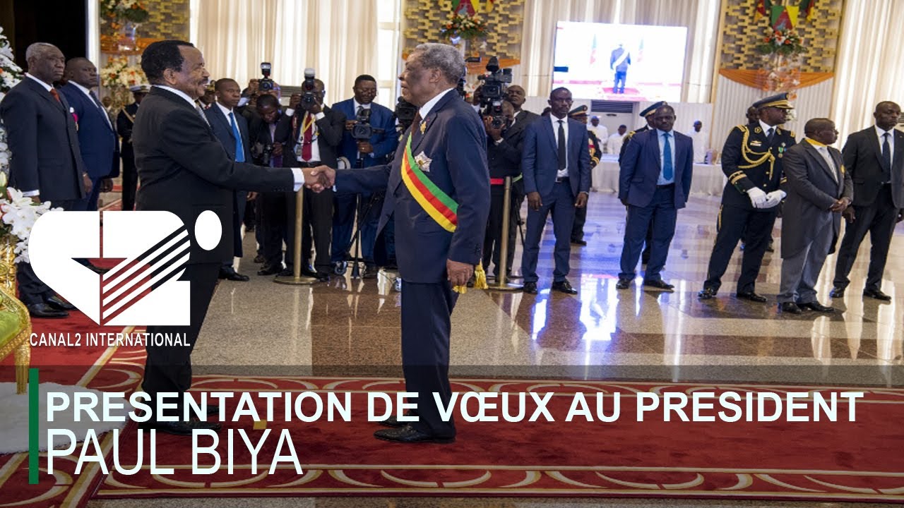 Cérémonie solennelle de présentation de vœux au président de la république du Cameroun