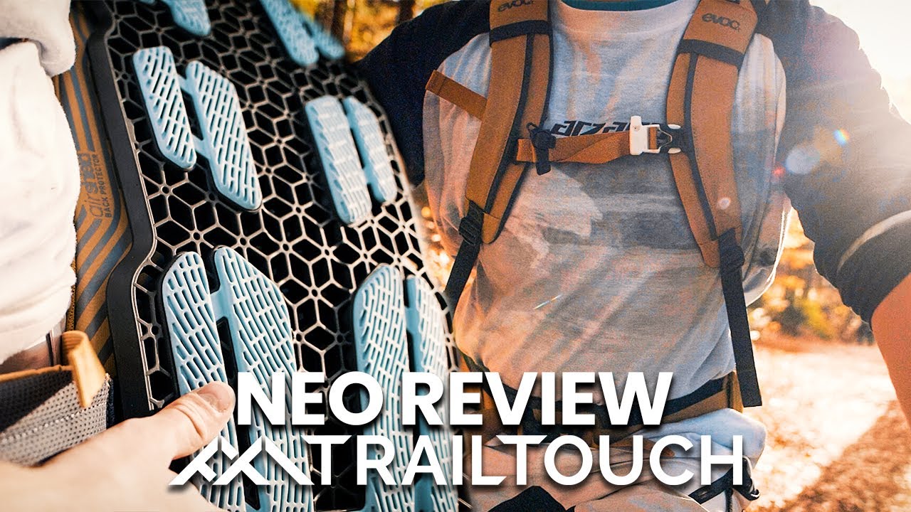 MTB Backpack Protector: Evoc Neo Review | TrailTouch